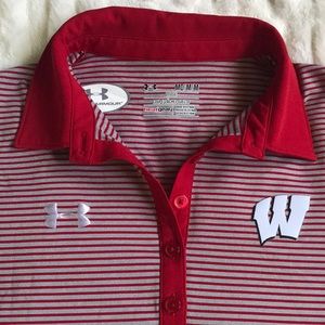 Wisconsin Under ARMOUR womens medium top loose fit